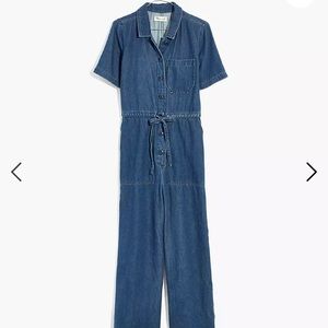 Madewell wide leg utility jumpsuit - Sz 0